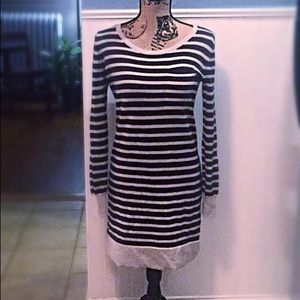 Gap Striped Sweater Dress